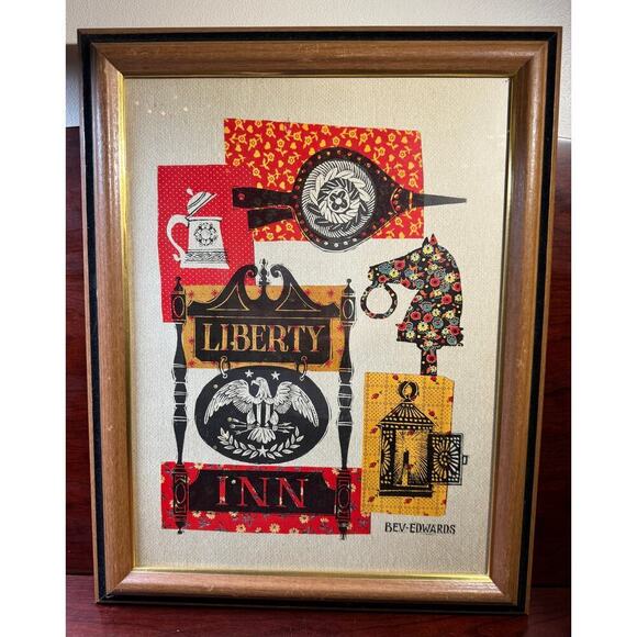 Bev Edwards Other - Vintage 70s Liberty Inn Still Life By Bev Edwards 12 x 16" Art Print